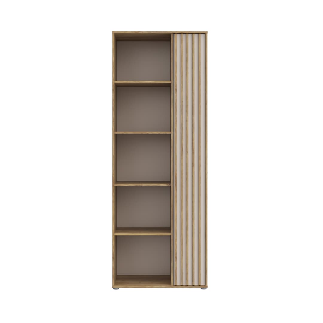Eliston Bookcase 74cm in Oak Mauvella, image 4