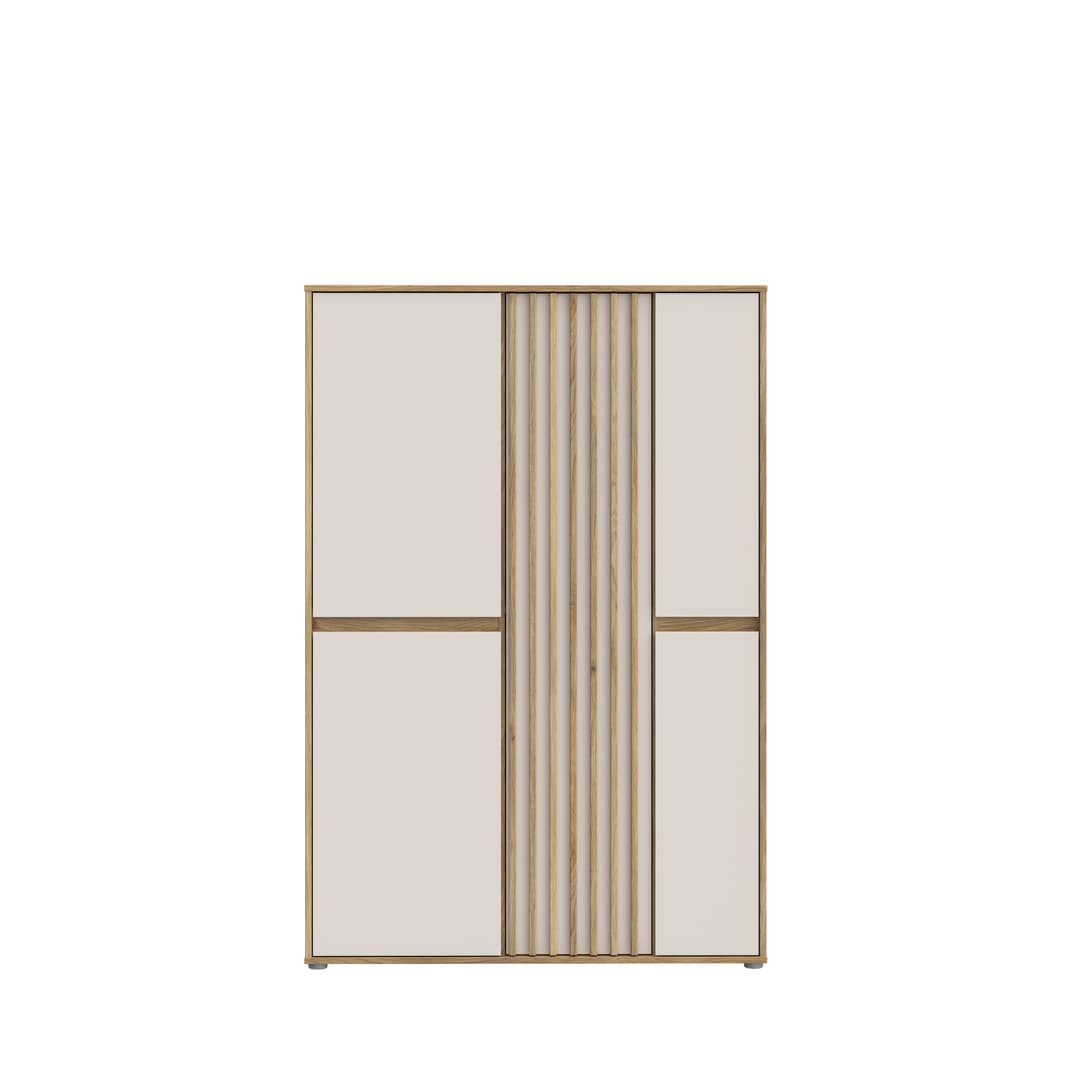 Eliston Highboard Cabinet 109cm in Oak Mauvella, image 4