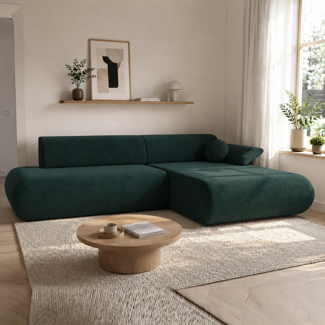 Corner Sofa Bed Puente in Green, image 12