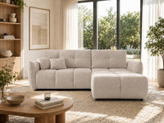 Corner Sofa Bed Base in Light Beige, image 24