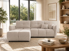 Corner Sofa Bed Base in Light Beige, image 15