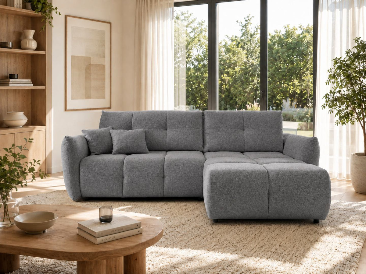 Corner Sofa Bed Base in Dark Grey, image 26