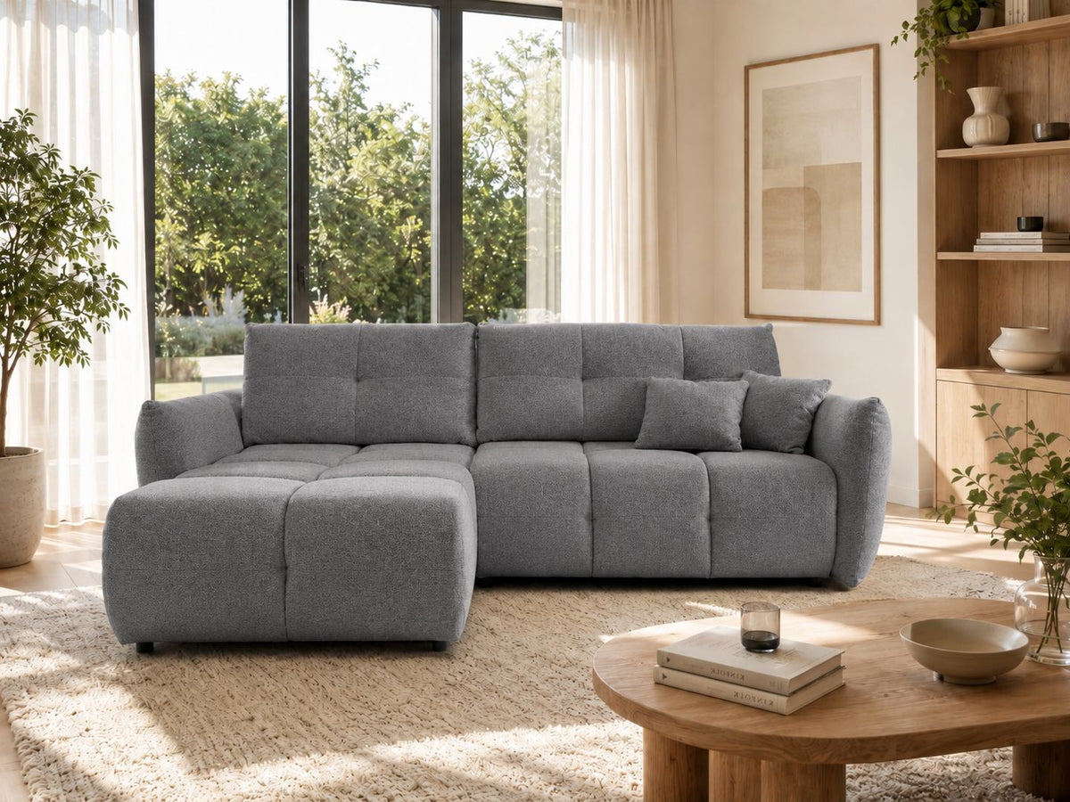 Corner Sofa Bed Base in Dark Grey, image 17