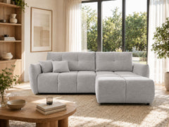 Corner Sofa Bed Base in Light Grey, image 27