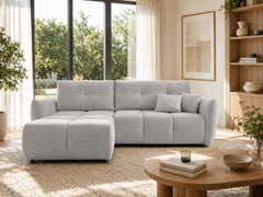 Corner Sofa Bed Base in Light Grey, image 18