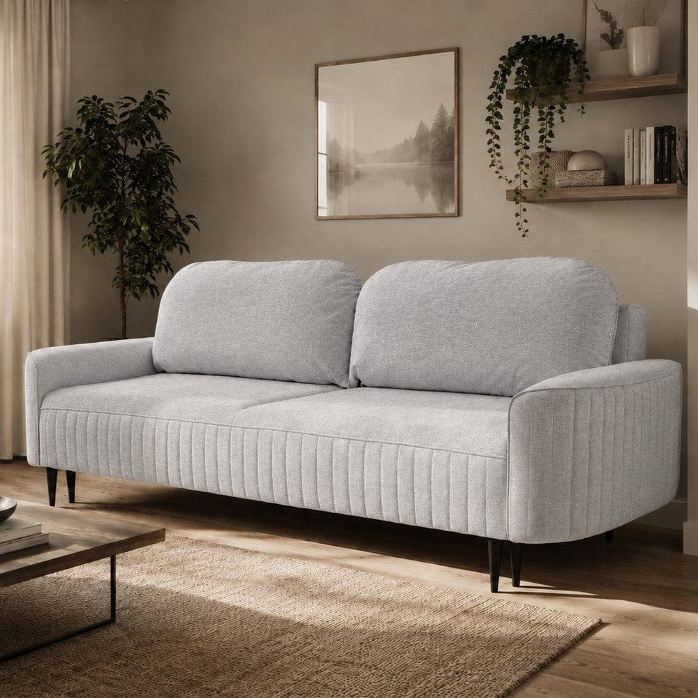 Sofa Bed Vena in Light Grey, image 8