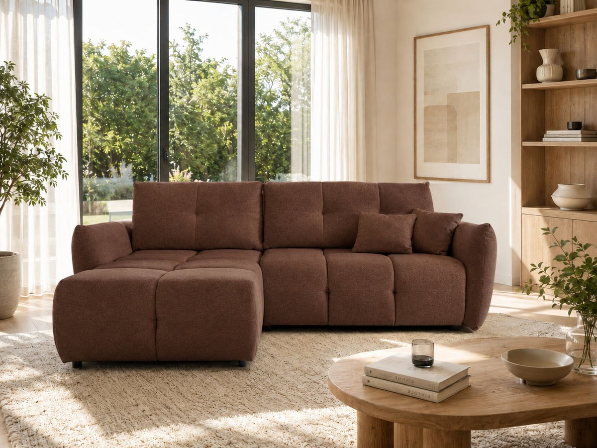 Corner Sofa Bed Base in Brown, image 19