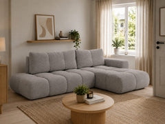 Corner Sofa Bed Soho in Grey, image 3
