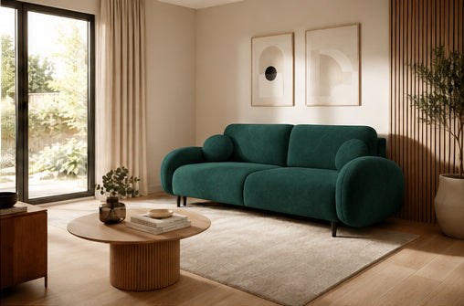 Sofa Bed Soft in Green, image 4