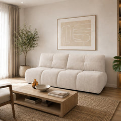Sofa Bed Milo in Light Beige, image 5