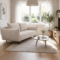 Sofa Bed Adel in Light Beige, image 5
