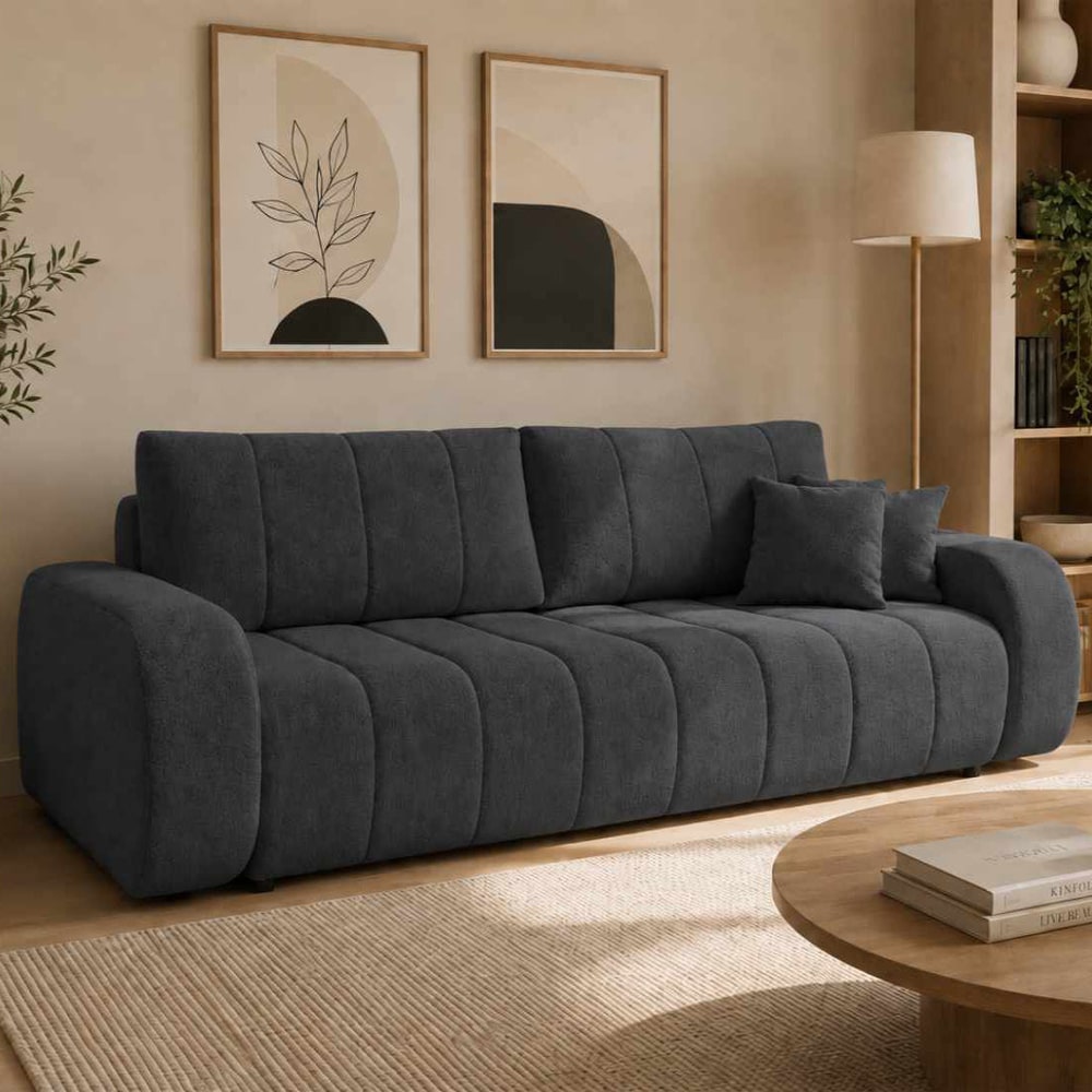 Sofa Bed Baloo in Graphite, image 23