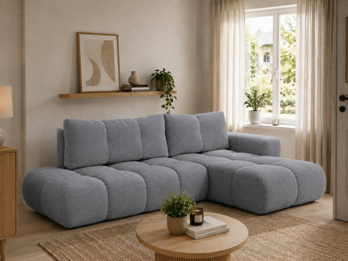 Corner Sofa Bed Soho in Dark Grey, image 15