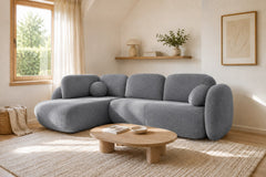 Corner Sofa Bed Olio II in Dark Grey, image 14