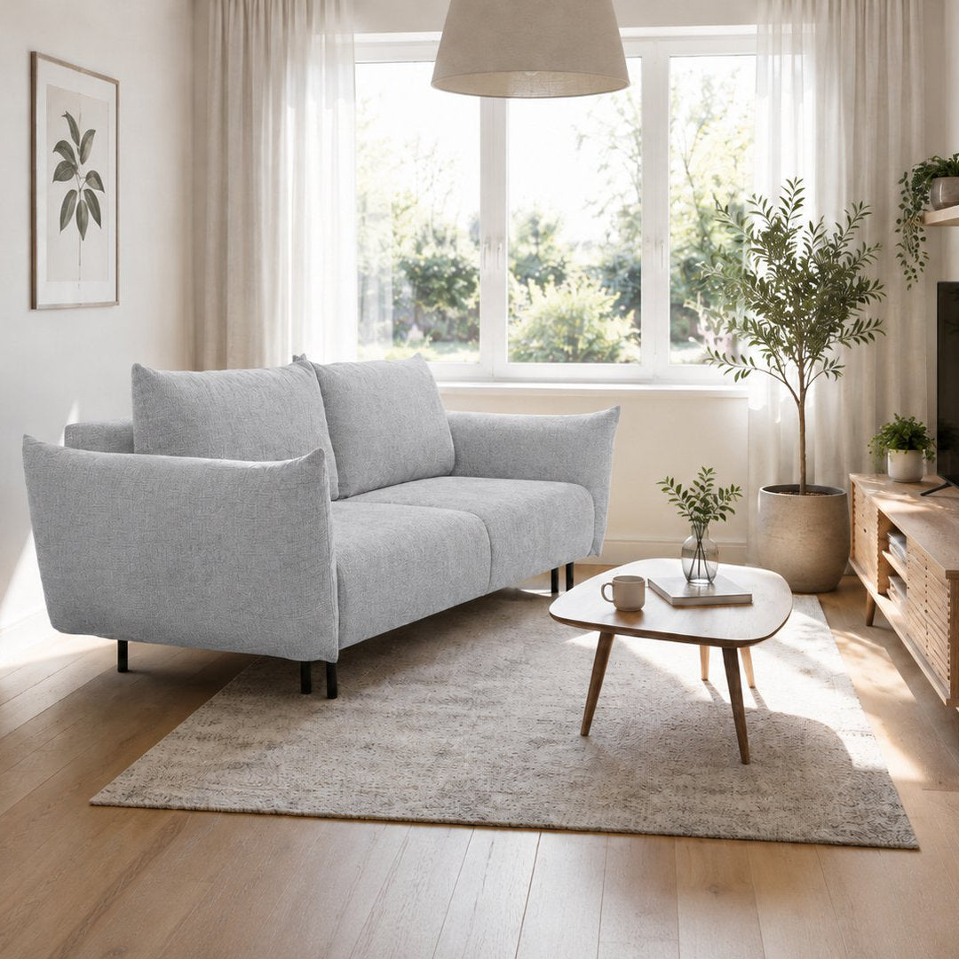 Sofa Bed Adel in Light Grey, image 8