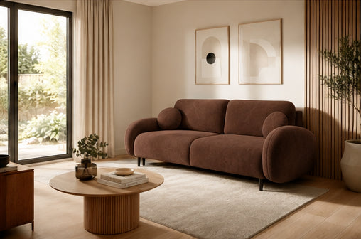 Sofa Bed Soft in Brown, image 10