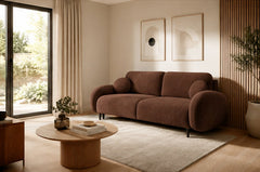 Sofa Bed Soft in Brown, image 10