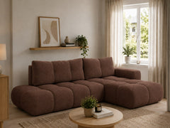 Corner Sofa Bed Soho in Brown, image 19