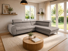 Corner Sofa Bed Mona Pik in Grey, image 3