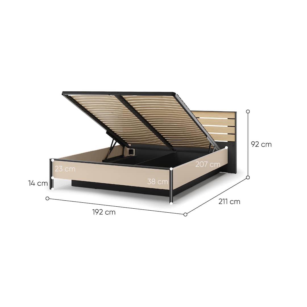 Enna EN-02 Ottoman Bed [EU King] - product image 3