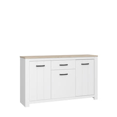 Elara Sideboard Cabinet 161cm in White, image 2