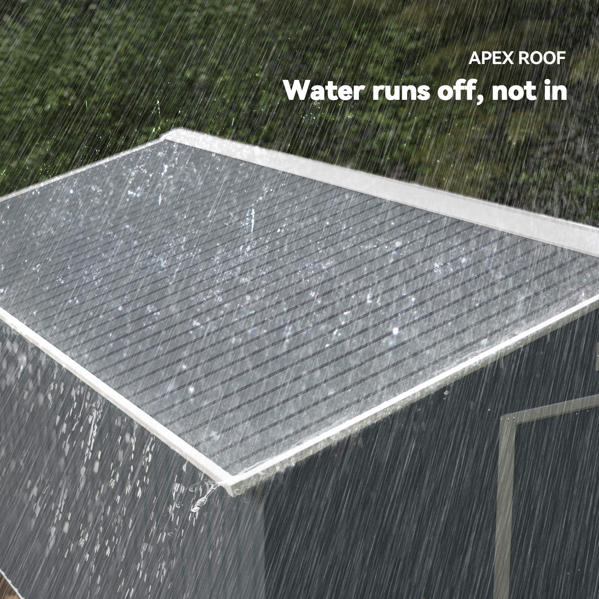 Outsunny 13 x 11ft Metal Garden Shed, Outdoor Storage Tool House with Ventilation Slots, Foundation Kit and Lockable Double Doors, Grey