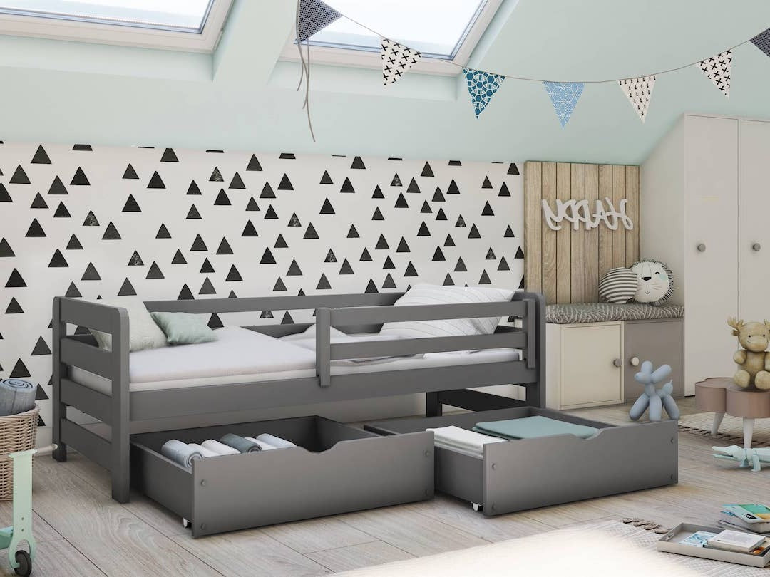 Wooden Bed Ergo with Storage - product image 4