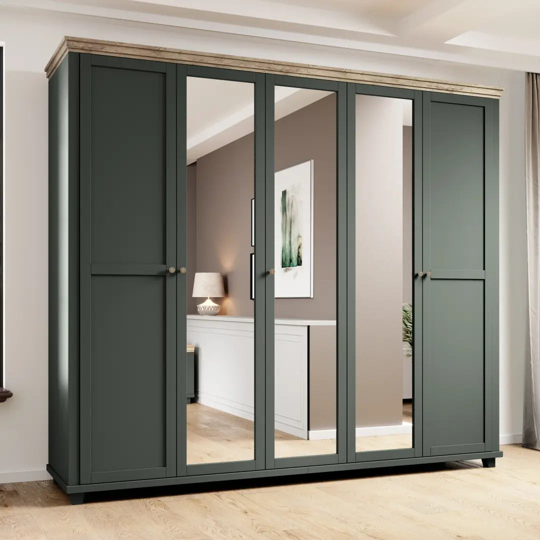 Evora 21 Hinged Wardrobe 246cm