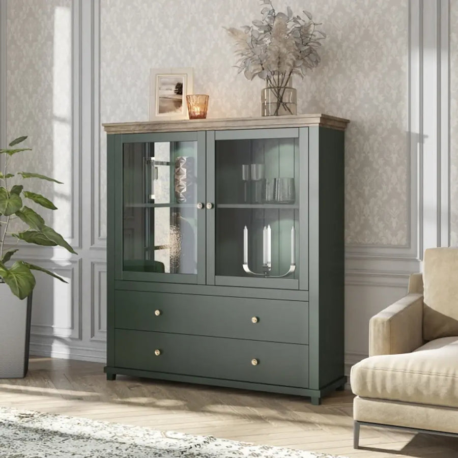 Evora 46 Display Cabinet 126cm