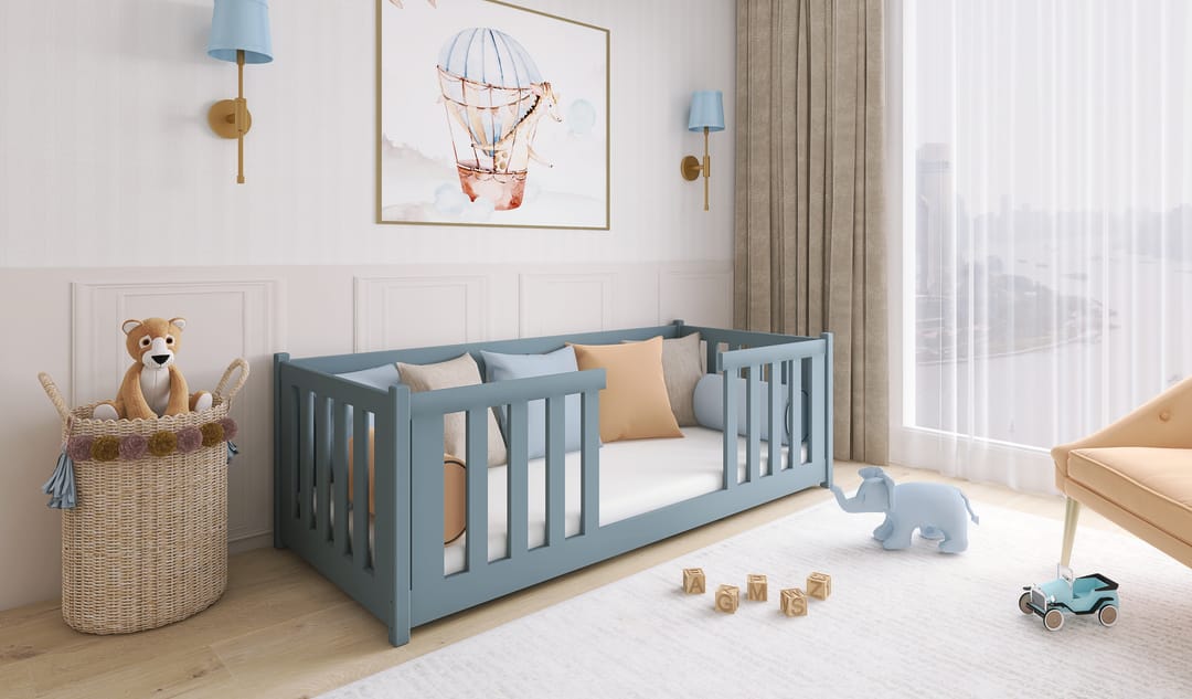 Wooden Single Bed Ferro