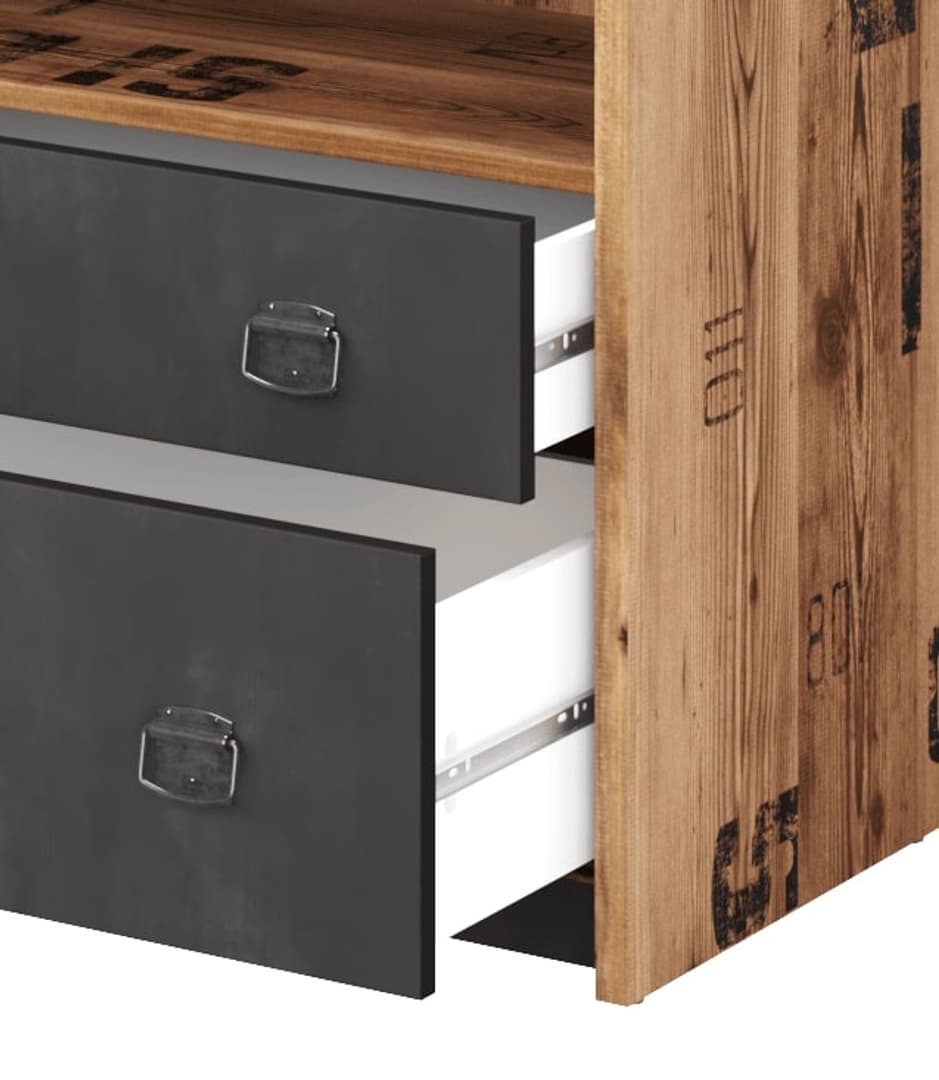 Fargo 05 Bookcase 90cm