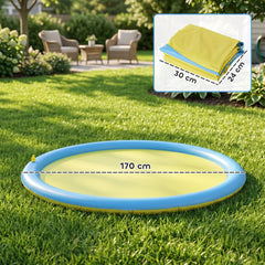 PawHut Dog Splash Pad  for Garden, Patio, Summer Fun, 170 cm