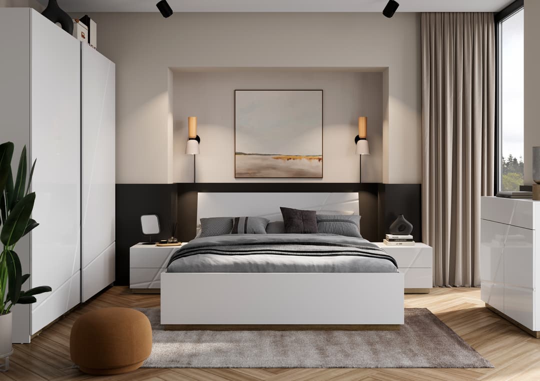 Futura FU-12 Sliding Door Wardrobe 200cm