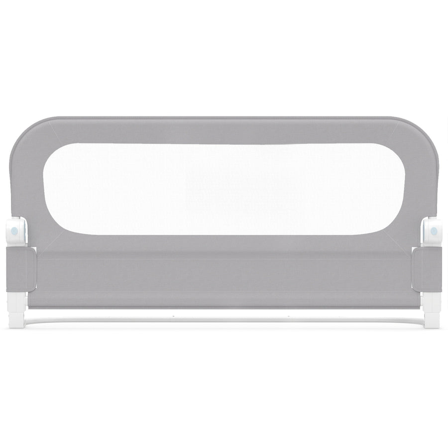 Foldable Bed Rail for Toddlers 120 Long with Removable Cover-Grey