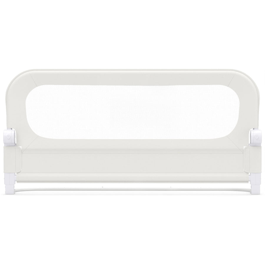 Foldable Bed Rail for Toddlers 120 Long with Removable Cover-White