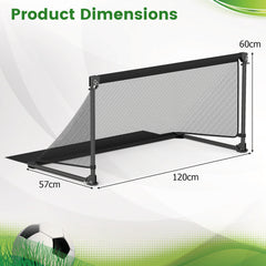 Foldable Pop-up Soccer Goal with Net-M