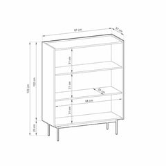 Frisk Highboard Cabinet 97cm