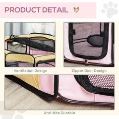 PawHut Fabric Pet Whelping Box