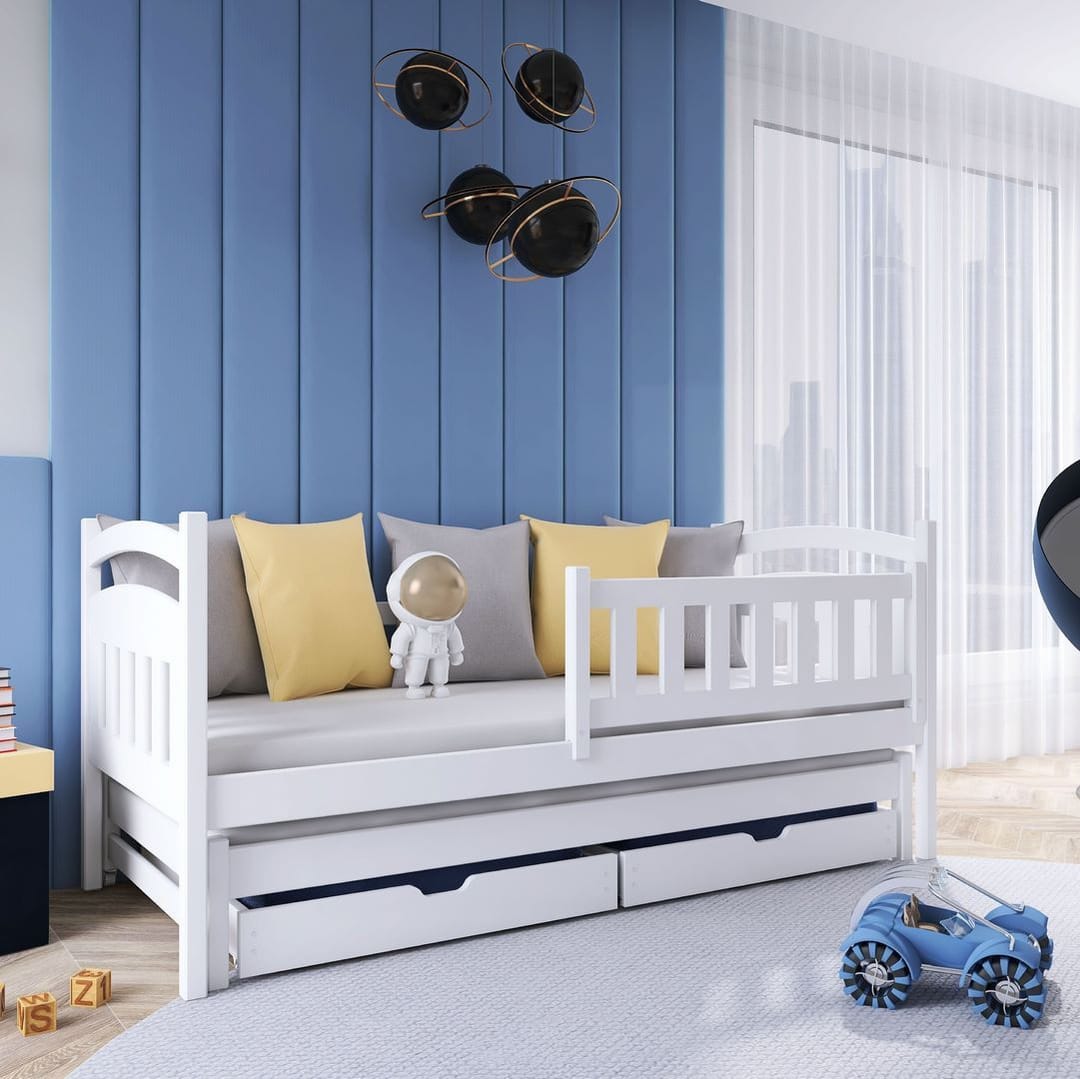 Galaxy Bed with Trundle and Storage