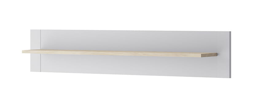 Grey Wall Shelf 113cm