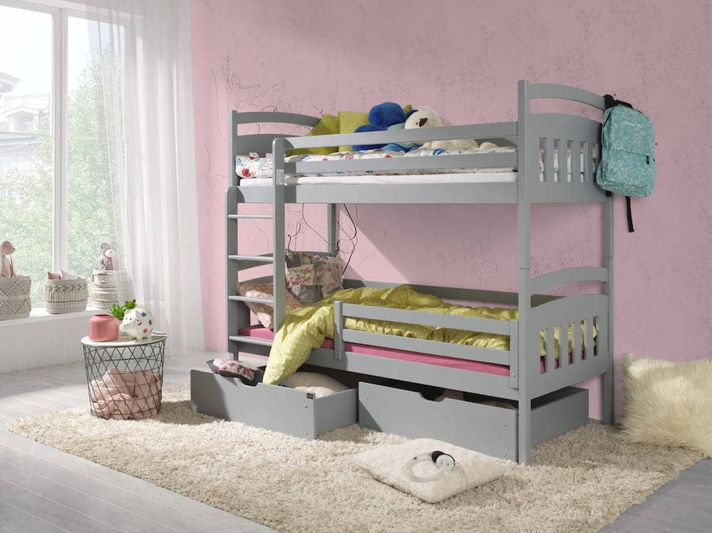 Wooden Bunk Bed Gabi with Storage - product image 9