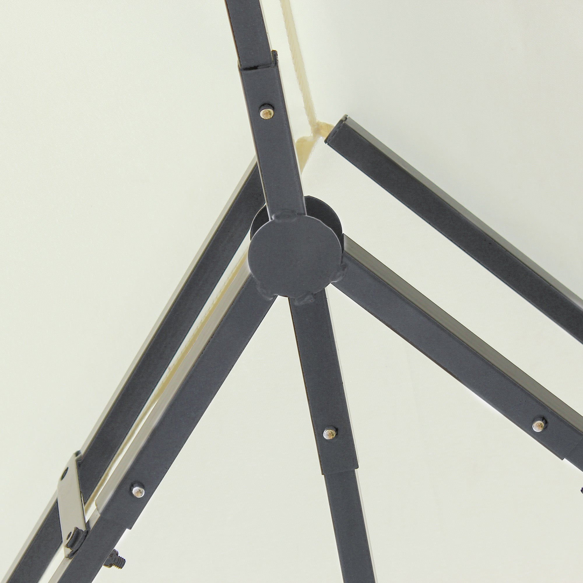 Outsunny 4m x 3(m)Garden Gazebo, Double Roof Outdoor Gazebo Canopy Shelter with Curtains, Solid Steel Frame for Lawn and Deck, Beige