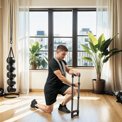 SPORTNOW Chest Expander, with 10-50kg Adjustable Resistance, for Home Gym, Office, Travel Workout