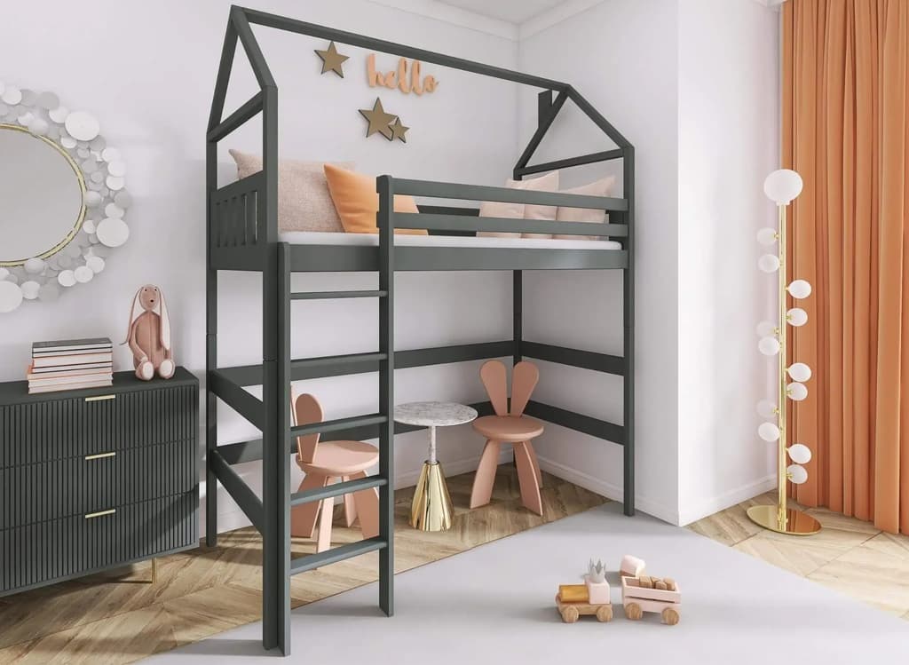 Wooden Loft Bed Gloria