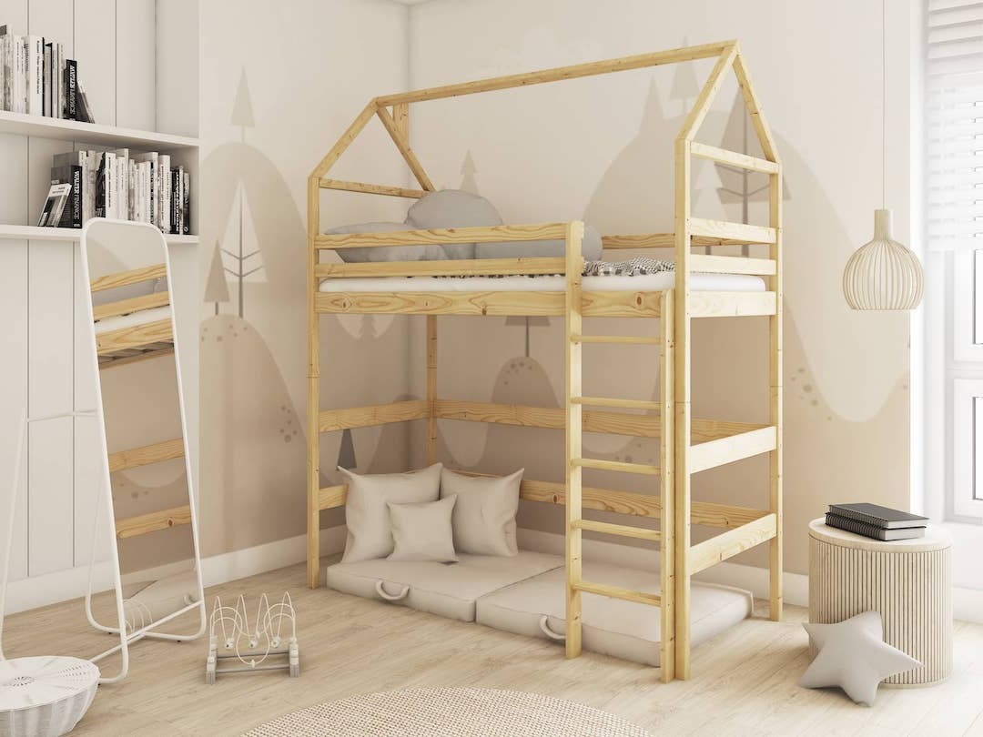 Wooden Loft Bed Gloria