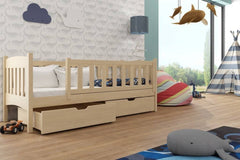 Wooden Single Bed Gucio with Storage - product image 6
