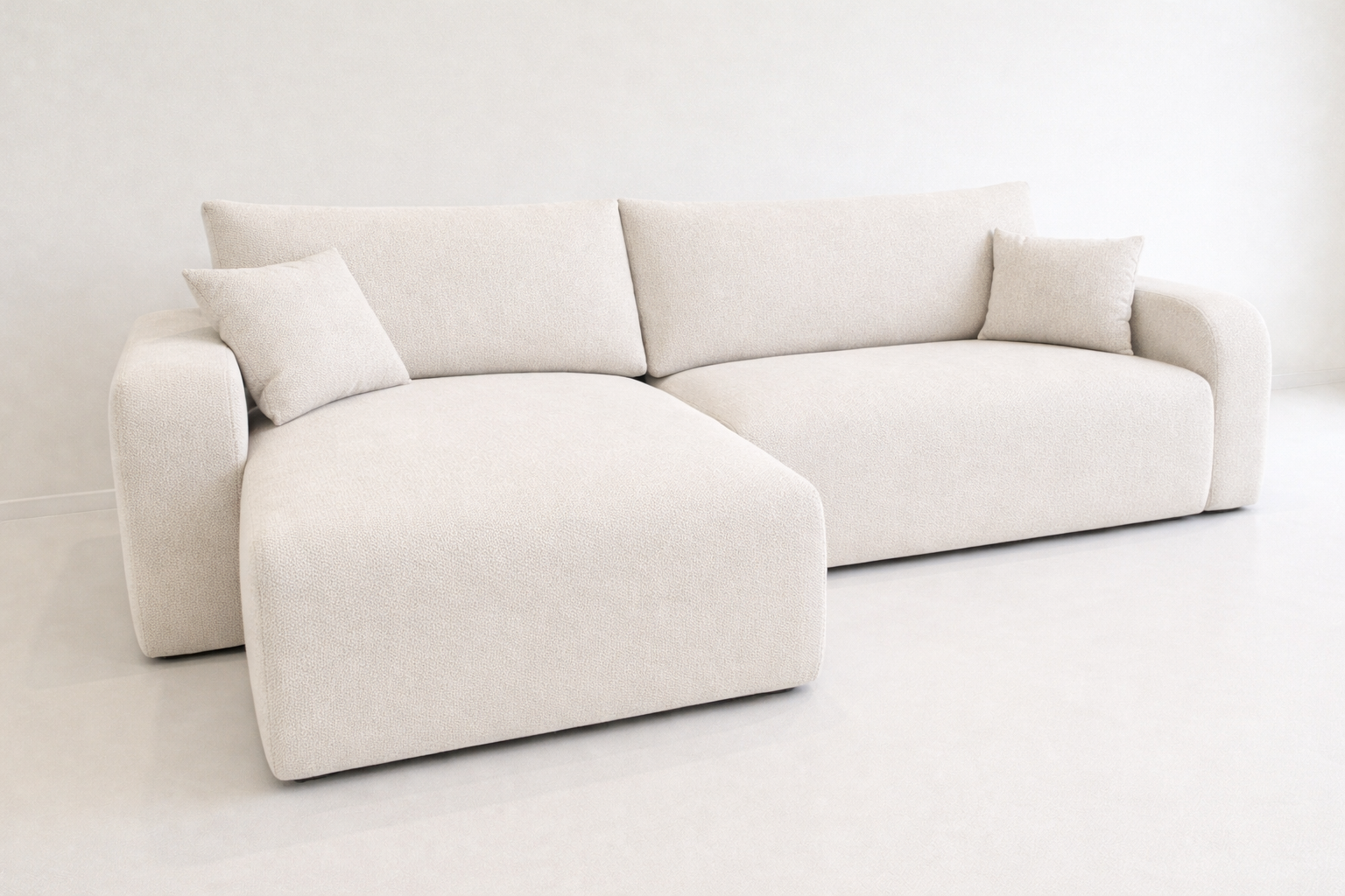 Corner Sofa Bed HAVANA Cream