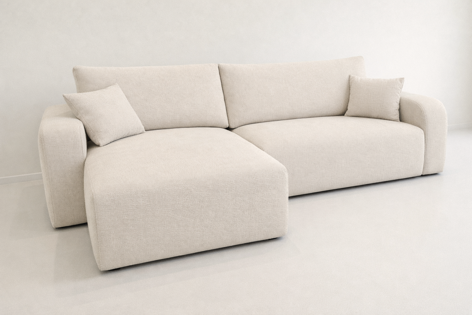 Corner Sofa Bed HAVANA Beige