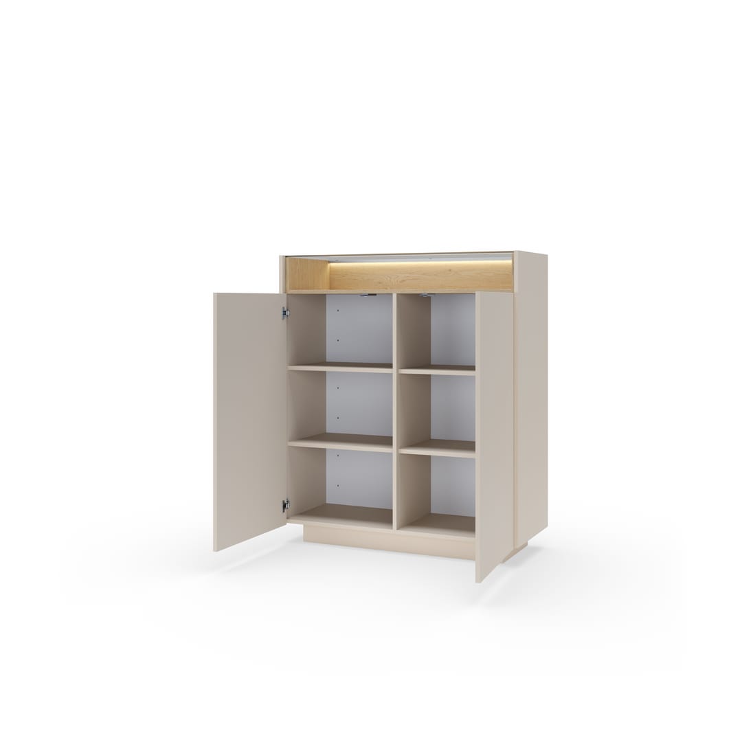 Hiro Highboard Cabinet 103cm
