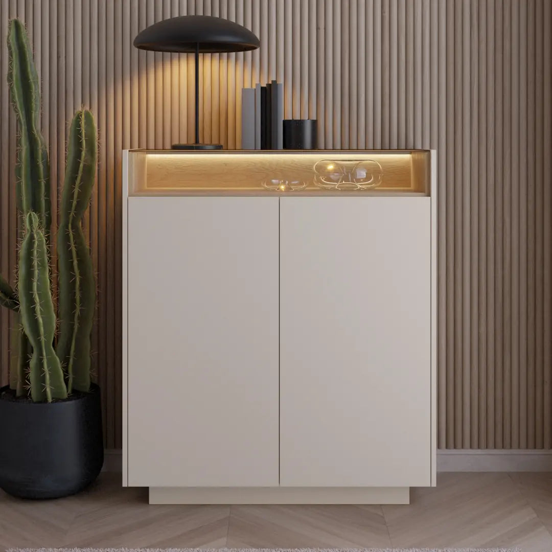 Hiro Highboard Cabinet 103cm